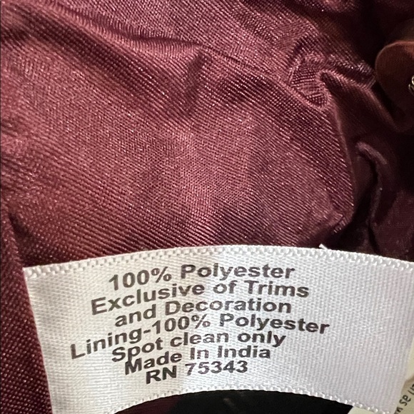 From India To You | Crimson Beaded “Go Team” Shoulder Bag - Picture 6 of 14